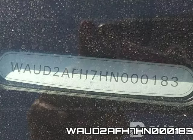 WAUD2AFH7HN000183 фото 10
