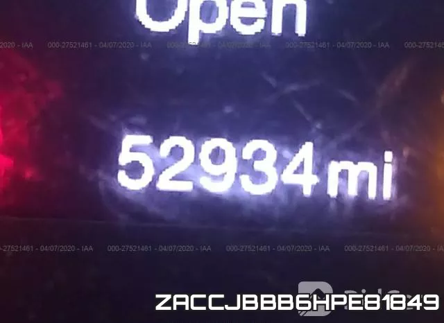 ZACCJBBB6HPE81849 фото 8