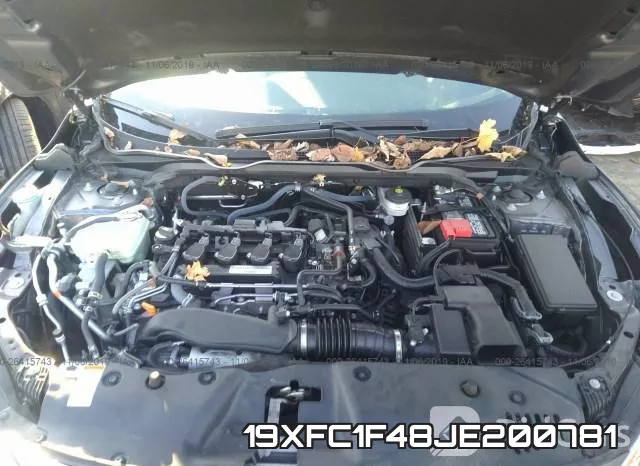 19XFC1F48JE200781 фото 2