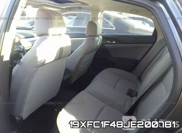 19XFC1F48JE200781 фото 9