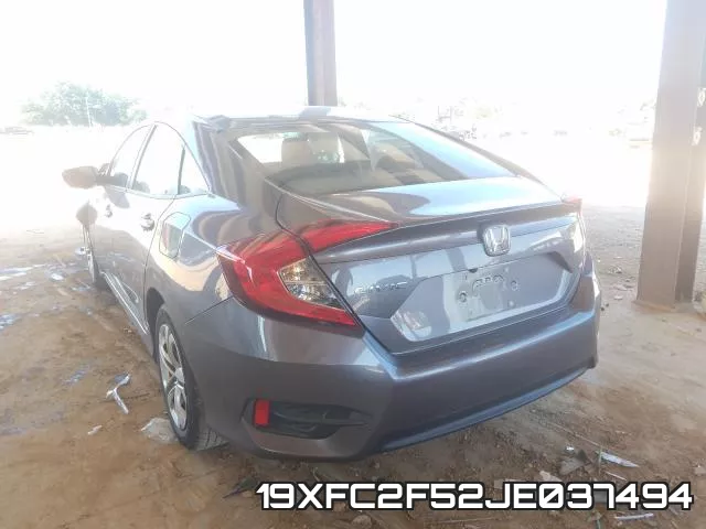 19XFC2F52JE037494 фото 4