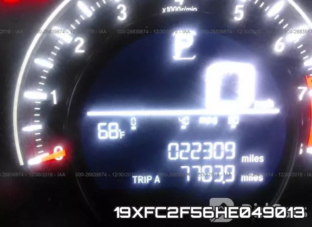 19XFC2F56HE049013 фото 8