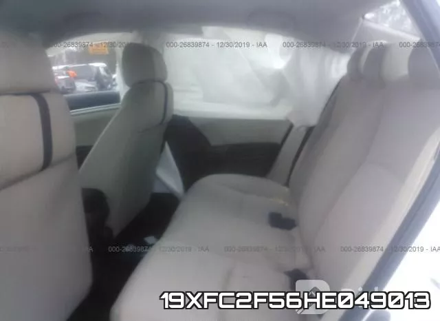 19XFC2F56HE049013 фото 9