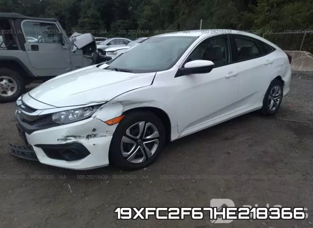 19XFC2F67HE218366 фото 3