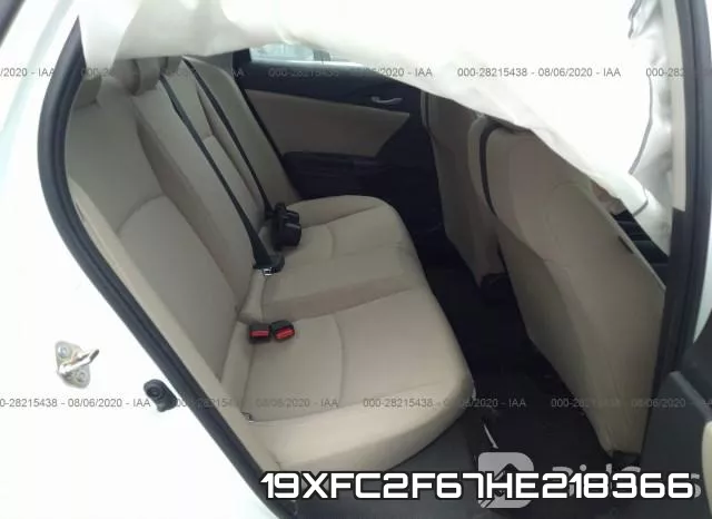 19XFC2F67HE218366 фото 9
