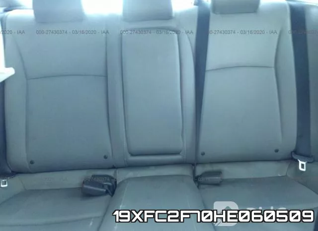 19XFC2F70HE060509 фото 9
