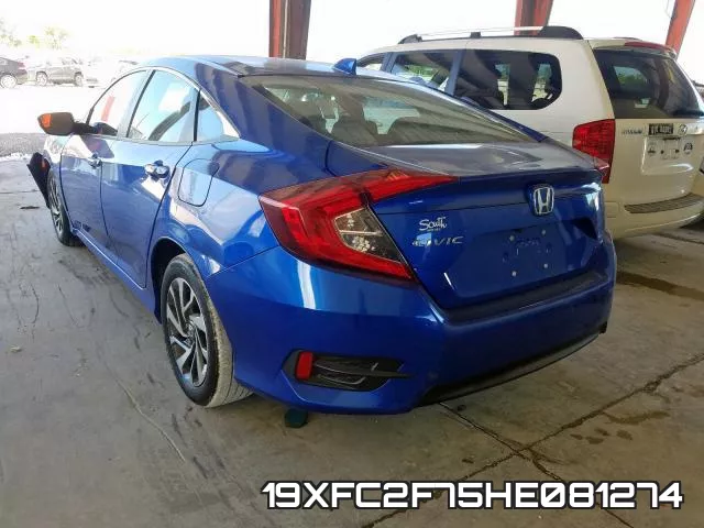 19XFC2F75HE081274 фото 4