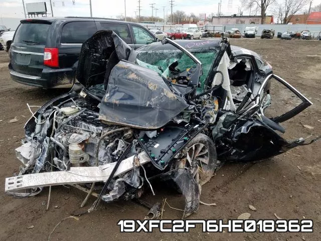 19XFC2F76HE018362 фото 2