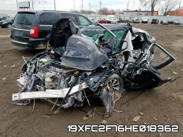 19XFC2F76HE018362 фото 3