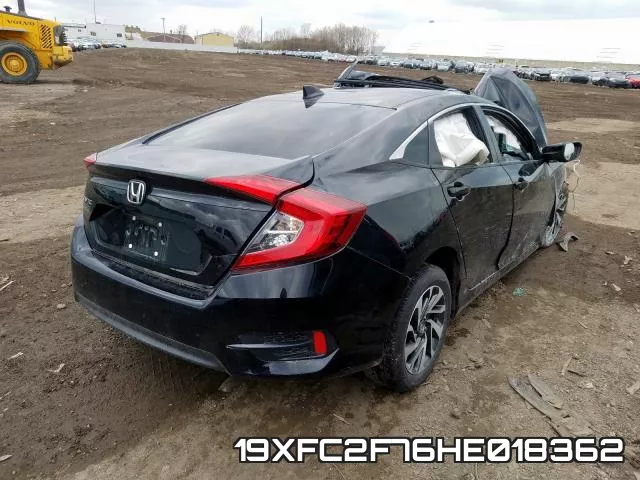 19XFC2F76HE018362 фото 5