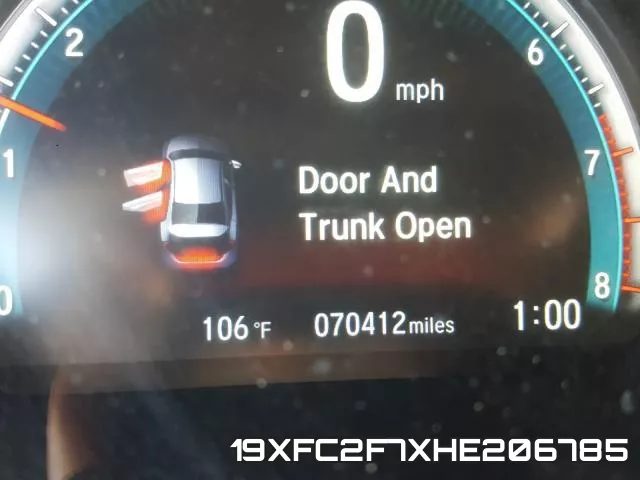 19XFC2F7XHE206785 фото 9