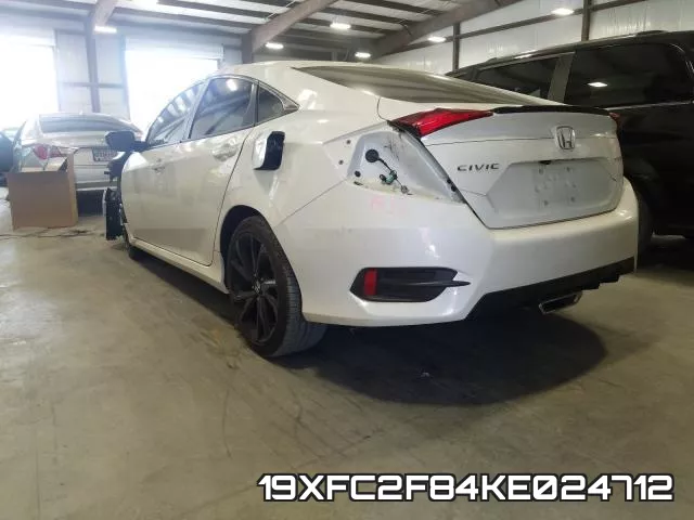 19XFC2F84KE024712 фото 4