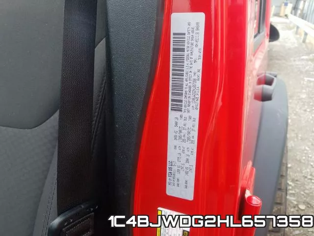 1C4BJWDG2HL657358 фото 2