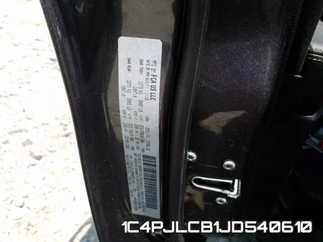 1C4PJLCB1JD540610 фото 2