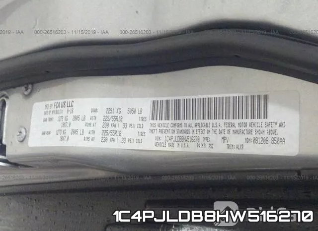 1C4PJLDB8HW516270 фото 10