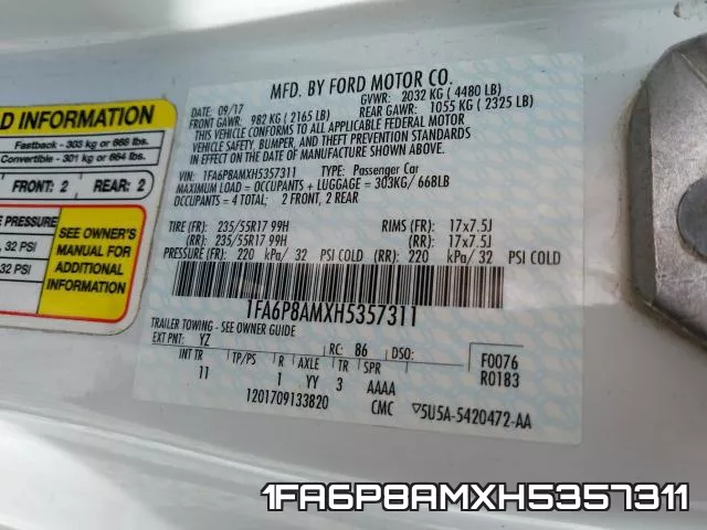 1FA6P8AMXH5357311 фото 2