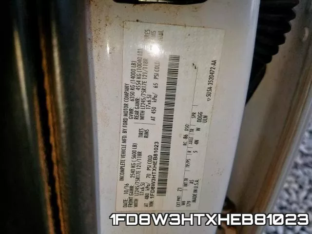 1FD8W3HTXHEB81023 фото 2