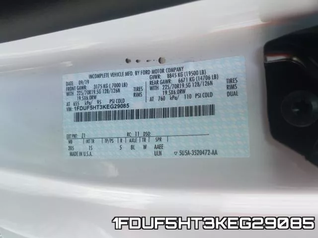 1FDUF5HT3KEG29085 фото 2