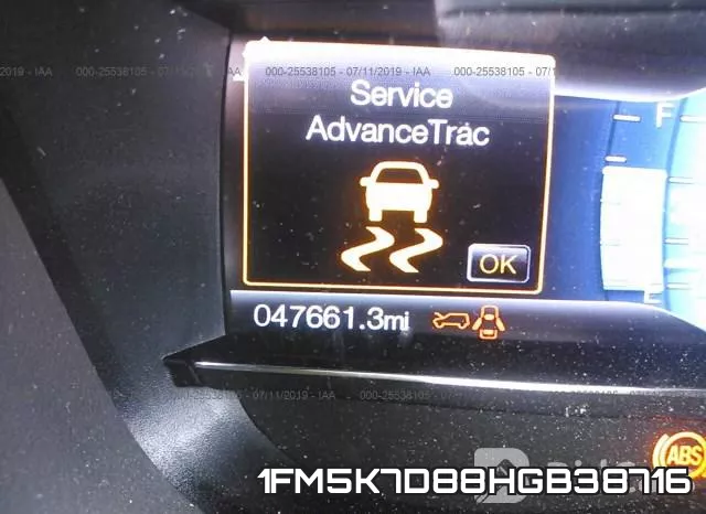 1FM5K7D88HGB38716 фото 7