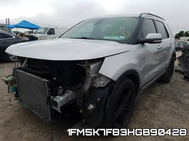 1FM5K7F83HGB90428 фото 3