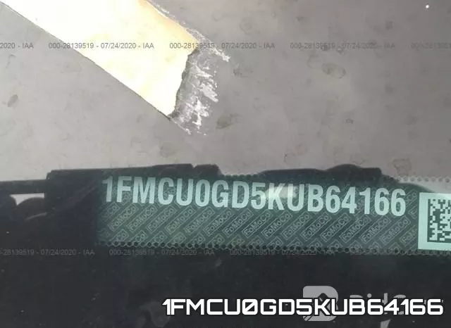 1FMCU0GD5KUB64166 фото 10