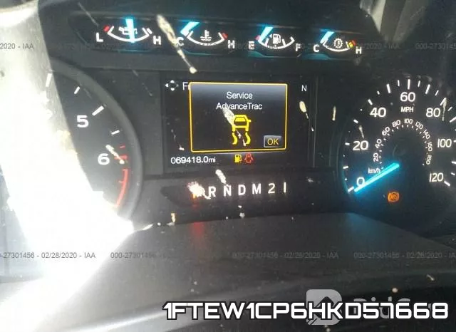 1FTEW1CP6HKD57668 фото 8
