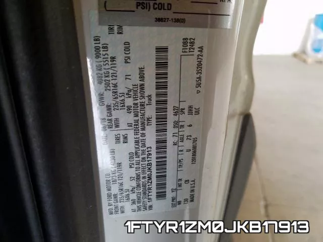 1FTYR1ZM0JKB17913 фото 2