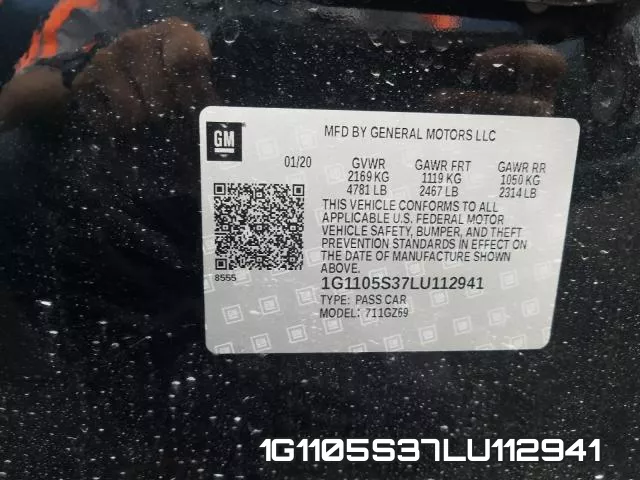 1G1105S37LU112941 фото 2