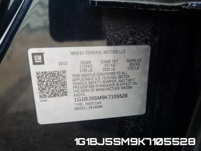 1G1BJ5SM9K7105528 фото 2
