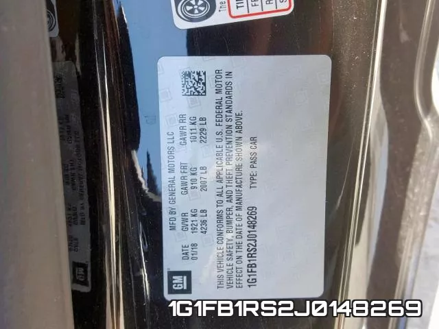 1G1FB1RS2J0148269 фото 2