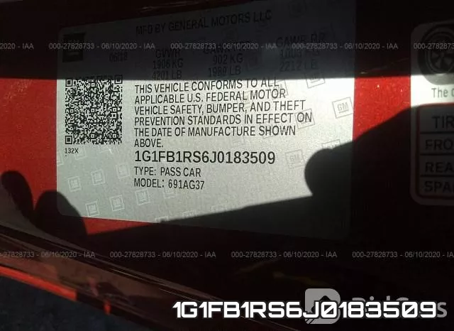 1G1FB1RS6J0183509 фото 10
