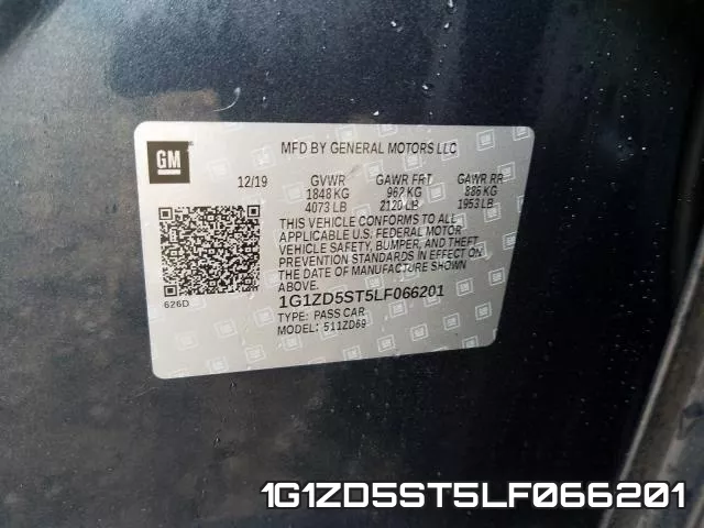 1G1ZD5ST5LF066201 фото 2