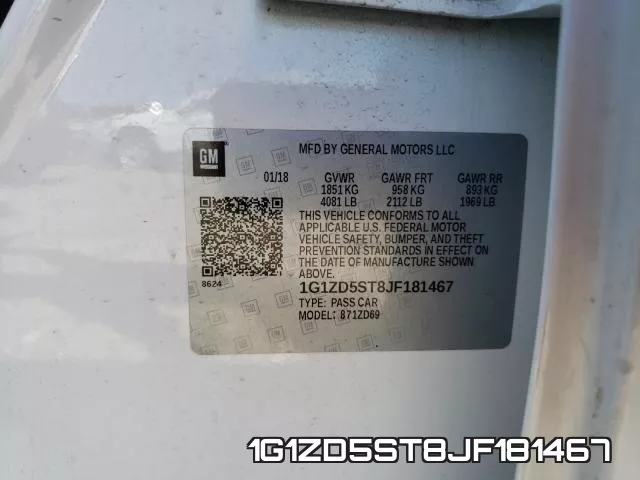 1G1ZD5ST8JF181467 фото 2