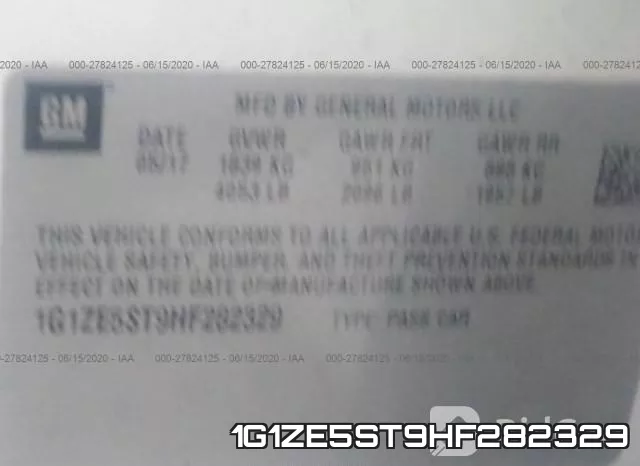 1G1ZE5ST9HF282329 фото 10