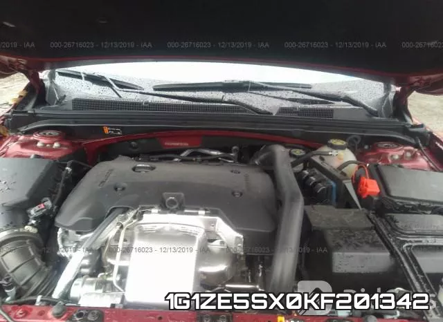 1G1ZE5SX0KF201342 фото 2