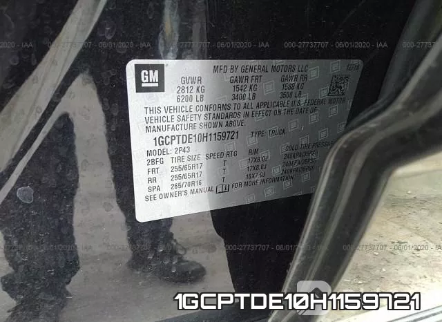 1GCPTDE10H1159721 фото 10