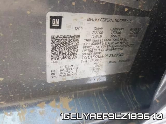 1GCUYAEF9LZ183640 фото 2