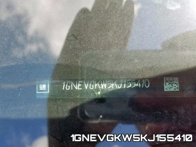 1GNEVGKW5KJ155410 фото 2