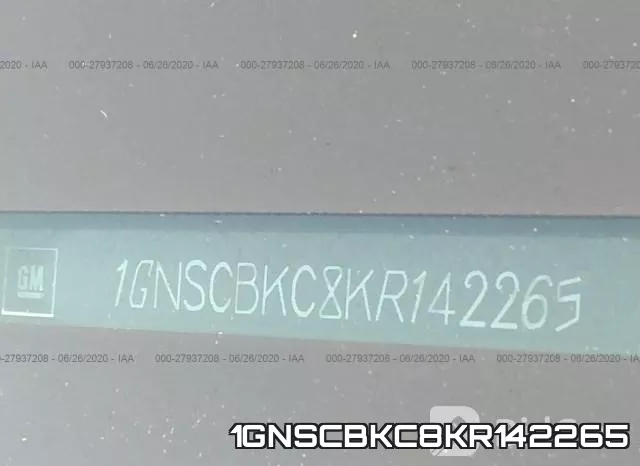 1GNSCBKC8KR142265 фото 10