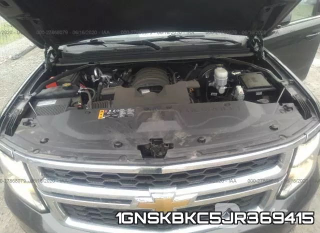 1GNSKBKC5JR369415 фото 2