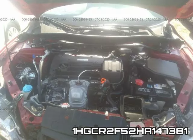 1HGCR2F52HA147381 фото 2