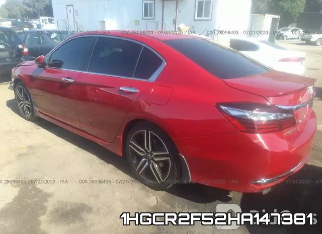 1HGCR2F52HA147381 фото 4