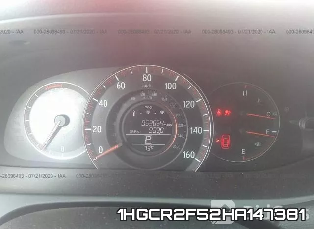 1HGCR2F52HA147381 фото 8