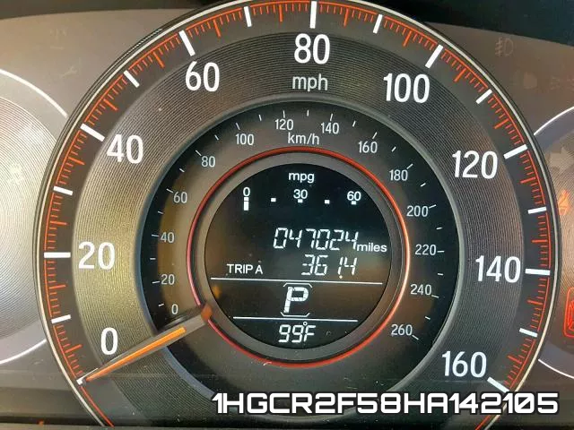 1HGCR2F58HA142105 фото 9