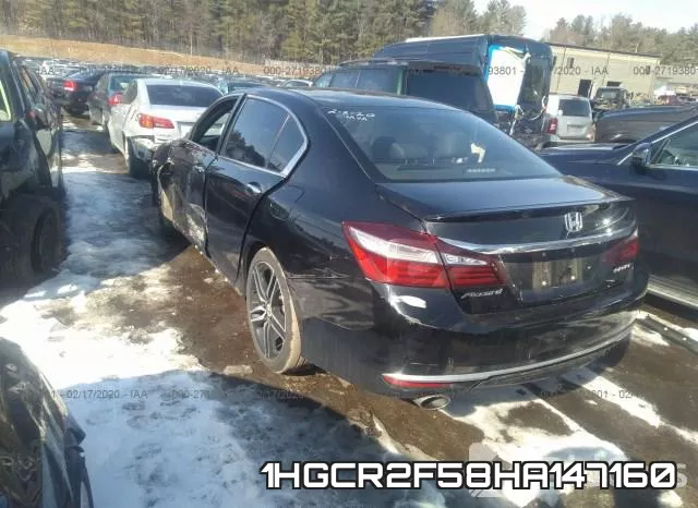 1HGCR2F58HA147160 фото 4