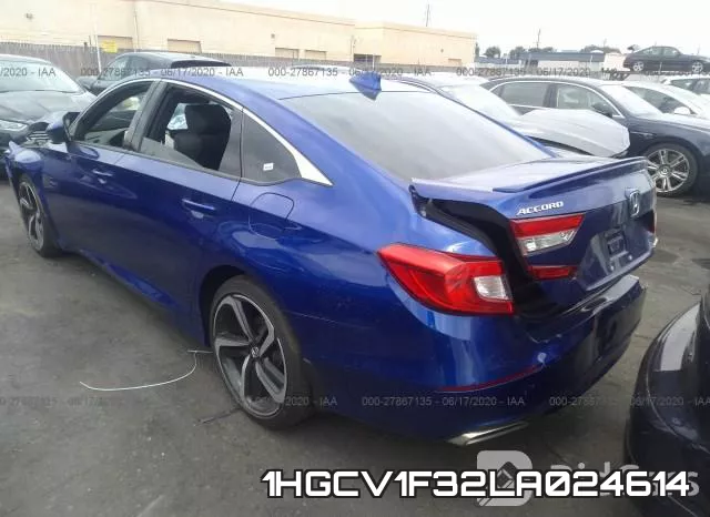 1HGCV1F32LA024614 фото 4