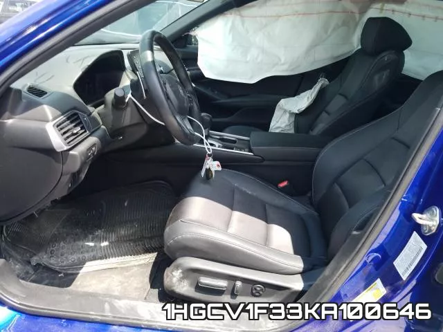1HGCV1F33KA100646 фото 6