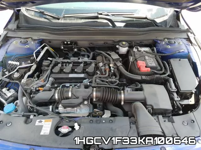 1HGCV1F33KA100646 фото 8