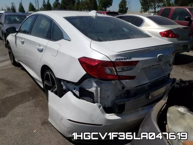 1HGCV1F36LA047619 фото 4