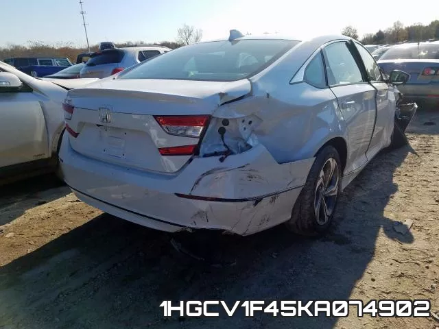 1HGCV1F45KA074902 фото 5
